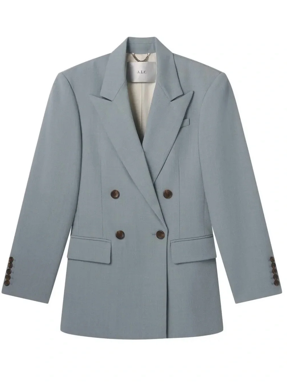 A.L.C. Calla Blazer Jacket in Slate Blue. Size 4. NWT. MSRP $795.